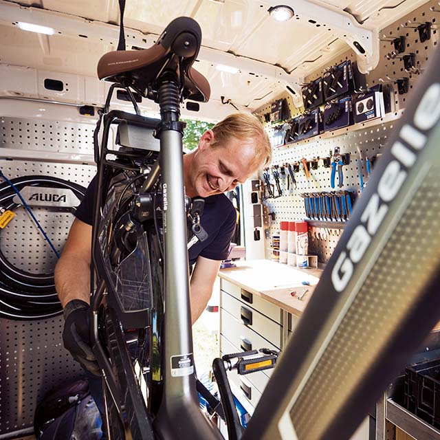 Mark Vaatjes technician FietsNED